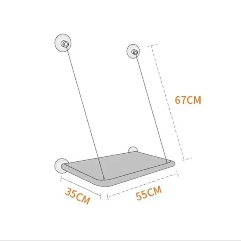 Sunbeam Window Hammock – Suction Cup Cat Window Perch