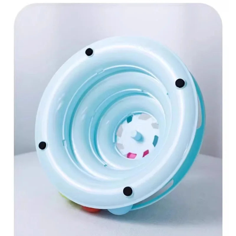 Roll Tower – Ball Track Cat Toy