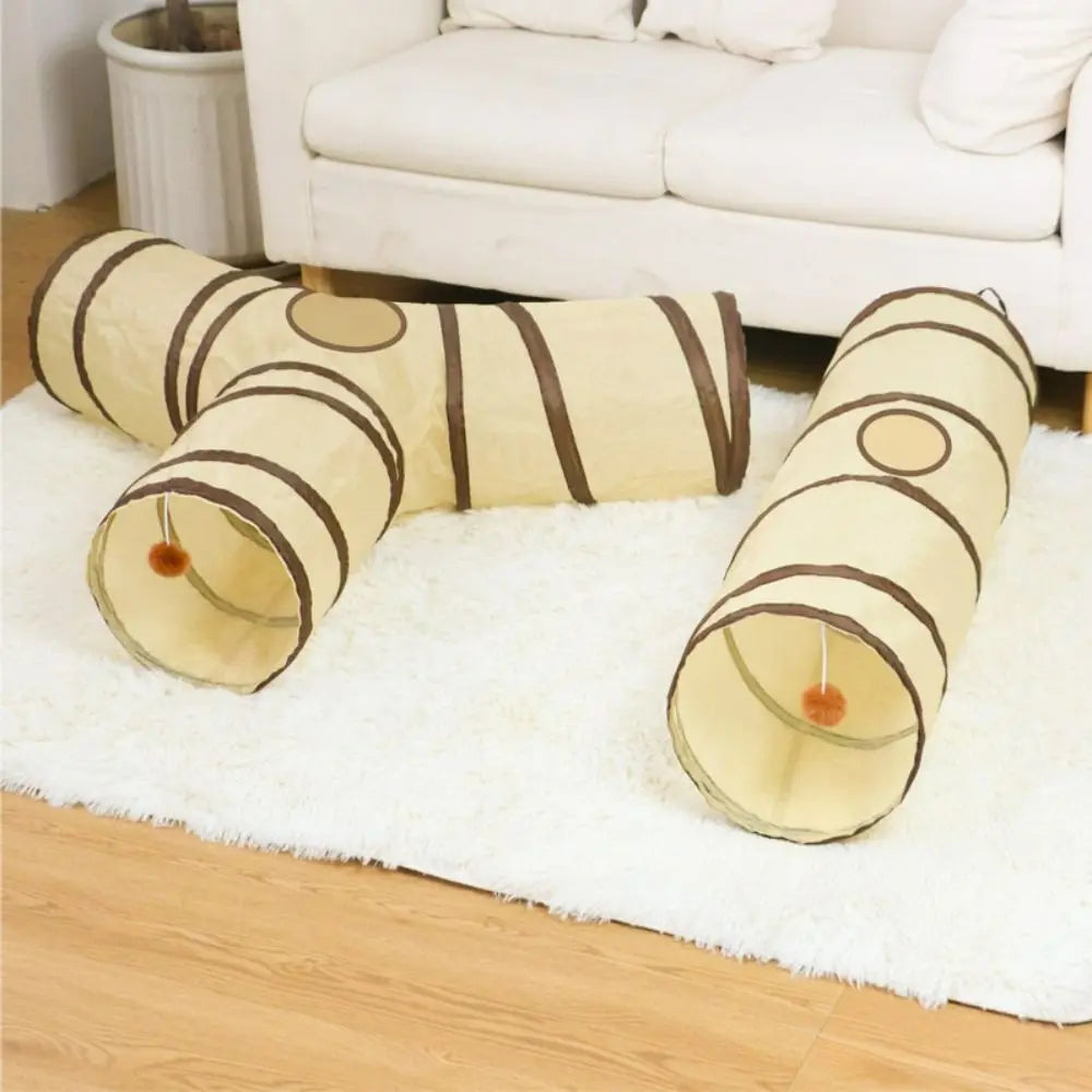 Tunnel Trail – Collapsible Cat Tunnel (Straight, S, T or Y Shape)